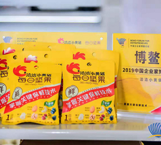 洽洽小黄袋每日坚果——2019中国麻豆国产精品一级毛片无码家博鳌论坛大会“指定坚果”